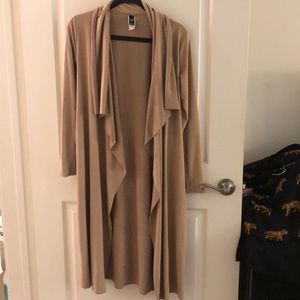 Velvet Tan Duster